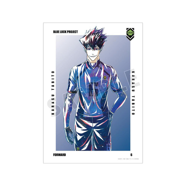 『ブルーロック』烏 旅人 Ani-Art 第3弾 A3マット加工ポスター【202510再販】